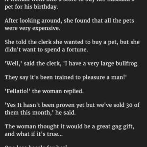 SHE BOUGHT A PET FOR HER HUSBAND’S B’DAY. BUT DIDN’T EXPECT TO WAKE UP TO THIS.