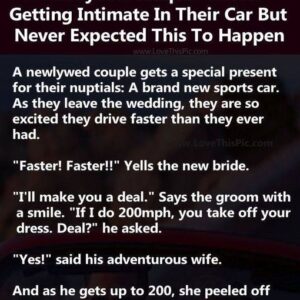 A newlywed…