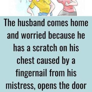 Husband comes…