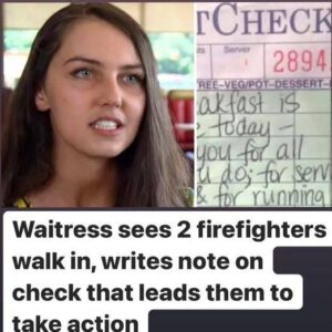 Firefighters change girl’s life after she pays their bill