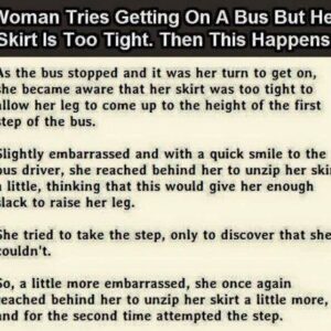 Woman tries..