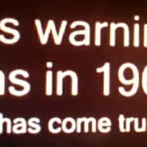 53 Years Later, Terrifying 1965 Warning Comes True