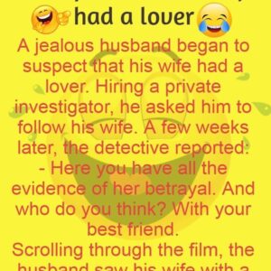 A jealous husband