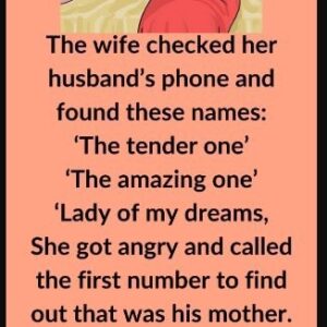 The Wife Checked Her Husband’s Phone