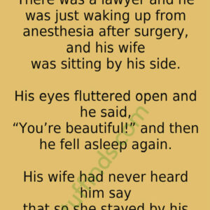 Man said his wife “beautiful” after….