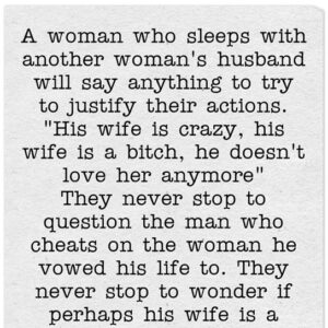 A Woman…