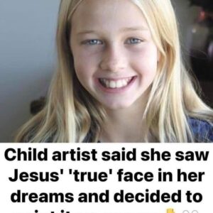 Masterful Painting Of Jesus By 8-Year-Old—Says She Saw The True Face Of Jesus