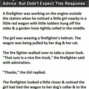 A firefighter…