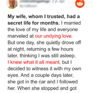 Man Follows Wife Who Sneaks Out Every Night and Catches Her Visiting a Huge Mansion — Story of the Day