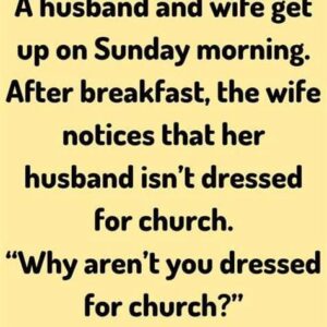 A Husband And Wife Get Up…