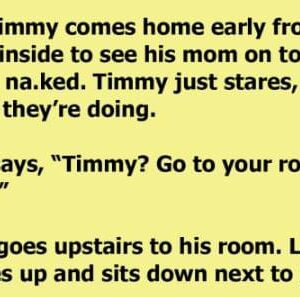 Timmy Comes Home Early And Walks In On His Parents, And The Explanation Gets A Hot Take From