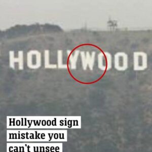 The Hollywood sign mistake you can’t unsee