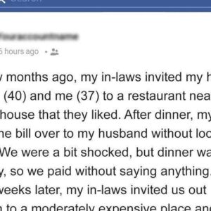 When the Dinner Bill Drama Unfolds: A Reddit Story