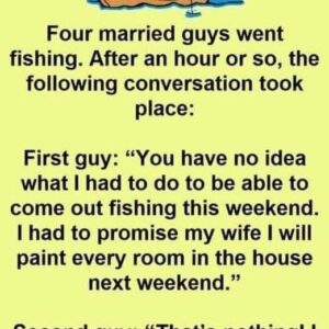 Four Married Guys On A Fishing Trip – Hilarious Story