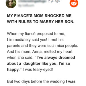 I Broke Off My Engagement After My Fiancé’s Mother Sprang One Rule on Me for Marrying Her Son