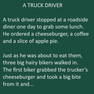 Funny – A Truck Driver at..