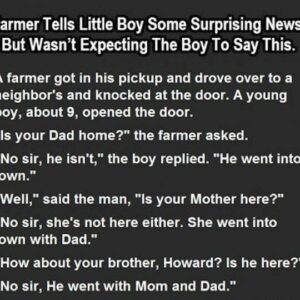 Farmer tells…