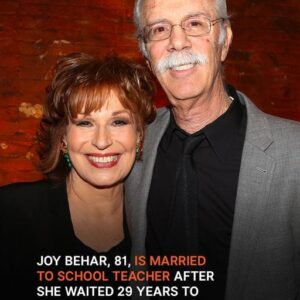 Joy Behar Waited 29 Years to Marry Retired School Teacher 7 Years Younger than Her