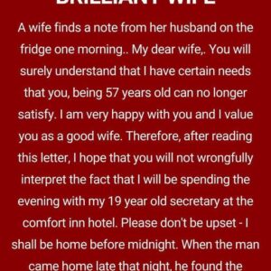 BRILLIANT WIFE!! (FUNNY STORY)