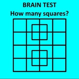 How Many Squares do you See?