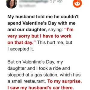 My Husband Mentioned He’d Be Working on Valentines Day, Then I Discovered Him in a Restaurant