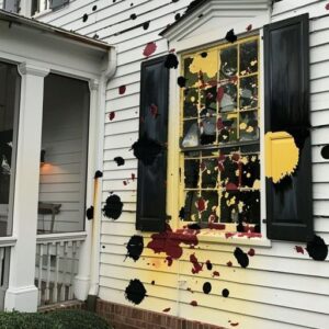 My Neighbor Totally Ruined My Windows with Paint after I Refused to Pay ,000 for Her Dog’s Treatment