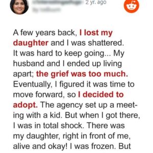 Devastated Mom Wants to Adopt, Spots Girl at Adoption Agency Strikingly Similar to Her Late Daughter