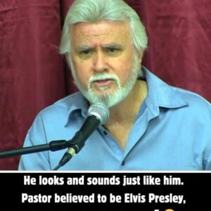 He looks and sounds just like him. Pastor believed to be Elvis Presley, finally breaks the silence