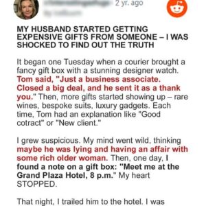 My Husband Started Getting Expensive Gifts from Someone — I Was Shocked to Find Out the Truth