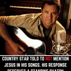 Country star Vince Gill was instructed not to sing about Jesus so this is how he resonded