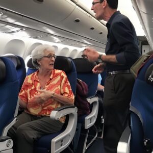 Business Class Passengers Mock Poor Old Lady, at the End of the Flight Pilot Addresses Her – Story of the Day