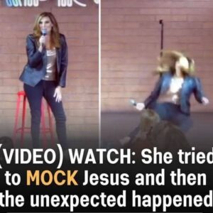 She tried to make fun of Jesus, but what happened next will shock you.