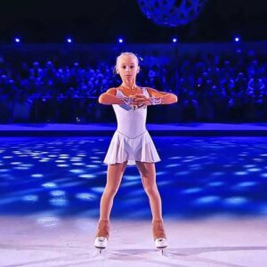 A 10 year old figure skater went viral after producing one of the most emotional and touching performances