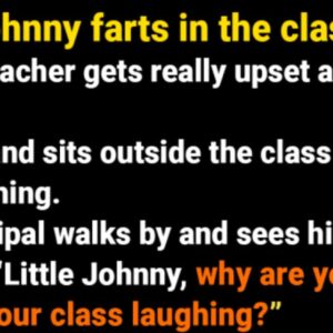 Little Johnny In The Classroom.