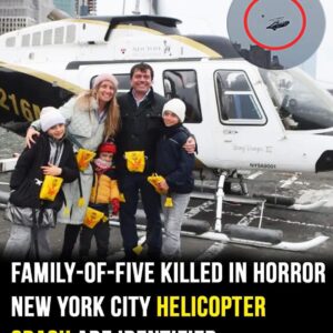 New York helicopter crash victims identified as tech boss, his wife, and their 3 children New York helicopter crash victims identified as tech boss, his wife, and their 3 children
