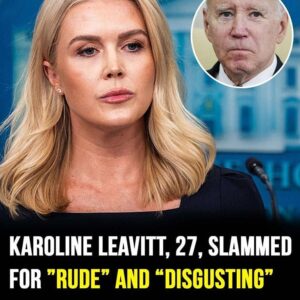 Karoline Leavitt sparks outrage with ‘disgusting’ comment about Joe Biden Karoline Leavitt sparks outrage with ‘disgusting’ comment about Joe Biden