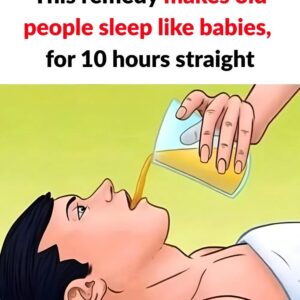 “This remedy helps seniors sleep soundly for ten hours straight, just like a baby.” “This remedy helps seniors sleep soundly for ten hours straight, just like a baby.”