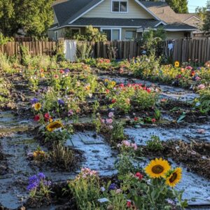 My Neighbor Poured Cement over My Flower My Neighbor Poured Cement over My Flower
