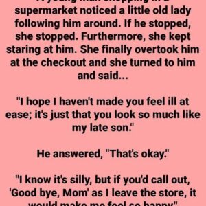 Young Man Notices A Lady Following Him Young Man Notices A Lady Following Him