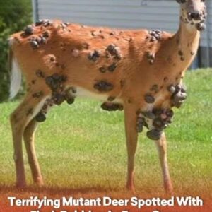 Terrifying Mutant Deer Spotted With Flesh Bubbles As Fears Grow Of Animal Outbreak In US Terrifying Mutant Deer Spotted With Flesh Bubbles As Fears Grow Of Animal Outbreak In US