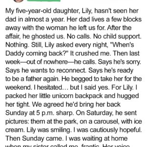 My Ex Asked to Reconnect With Our Daughter – What I Discovered Left Me Shocked My Ex Asked to Reconnect With Our Daughter – What I Discovered Left Me Shocked