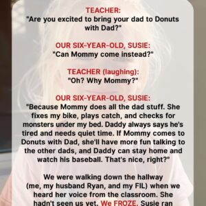 My Daughter Asked If I Could Go to Donuts with Dad Day — What Happened Next Changed Everything My Daughter Asked If I Could Go to Donuts with Dad Day — What Happened Next Changed Everything